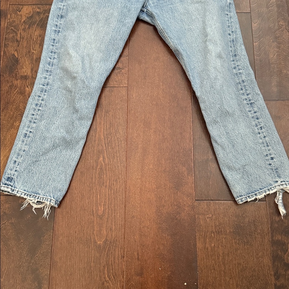 Agolde Riley High Rise Straight Crop Jeans 30 - Picture 3 of 11